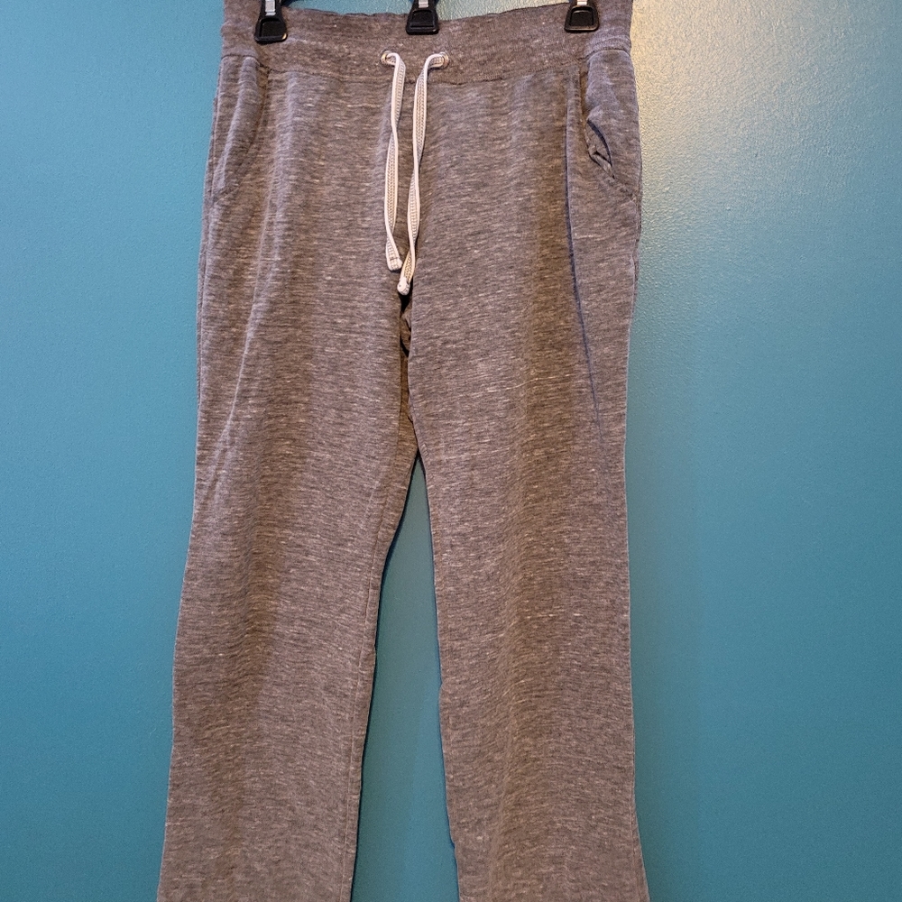 Gray pajama sweats Size small